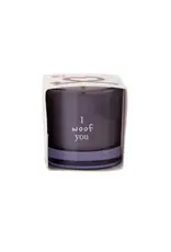 Geurkaarsje in wikkel i woof you