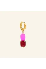 Oorringen cherry bubblegum