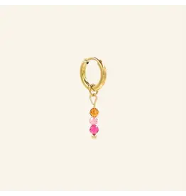 Oorringen sunrise facet