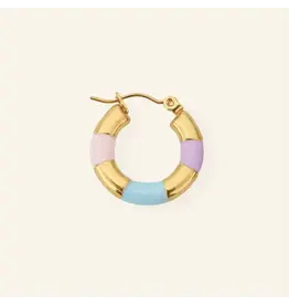 Oorringen pastel