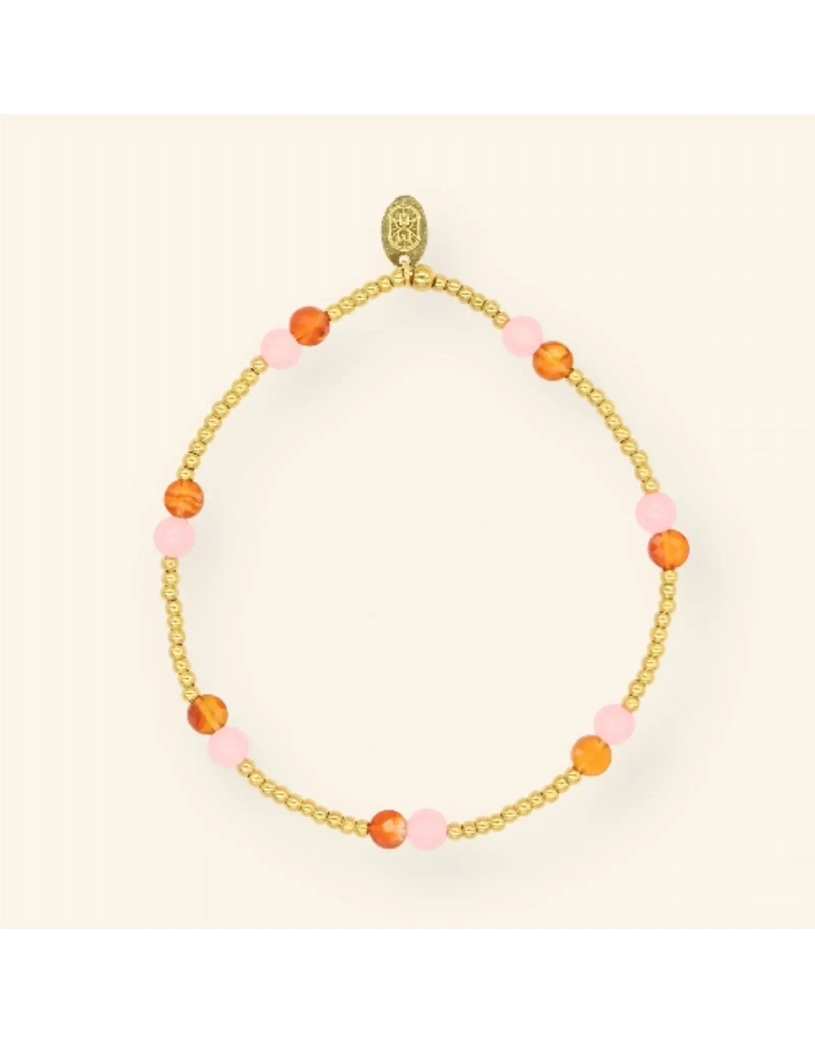 Armband orange pink