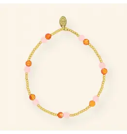 Armband orange pink