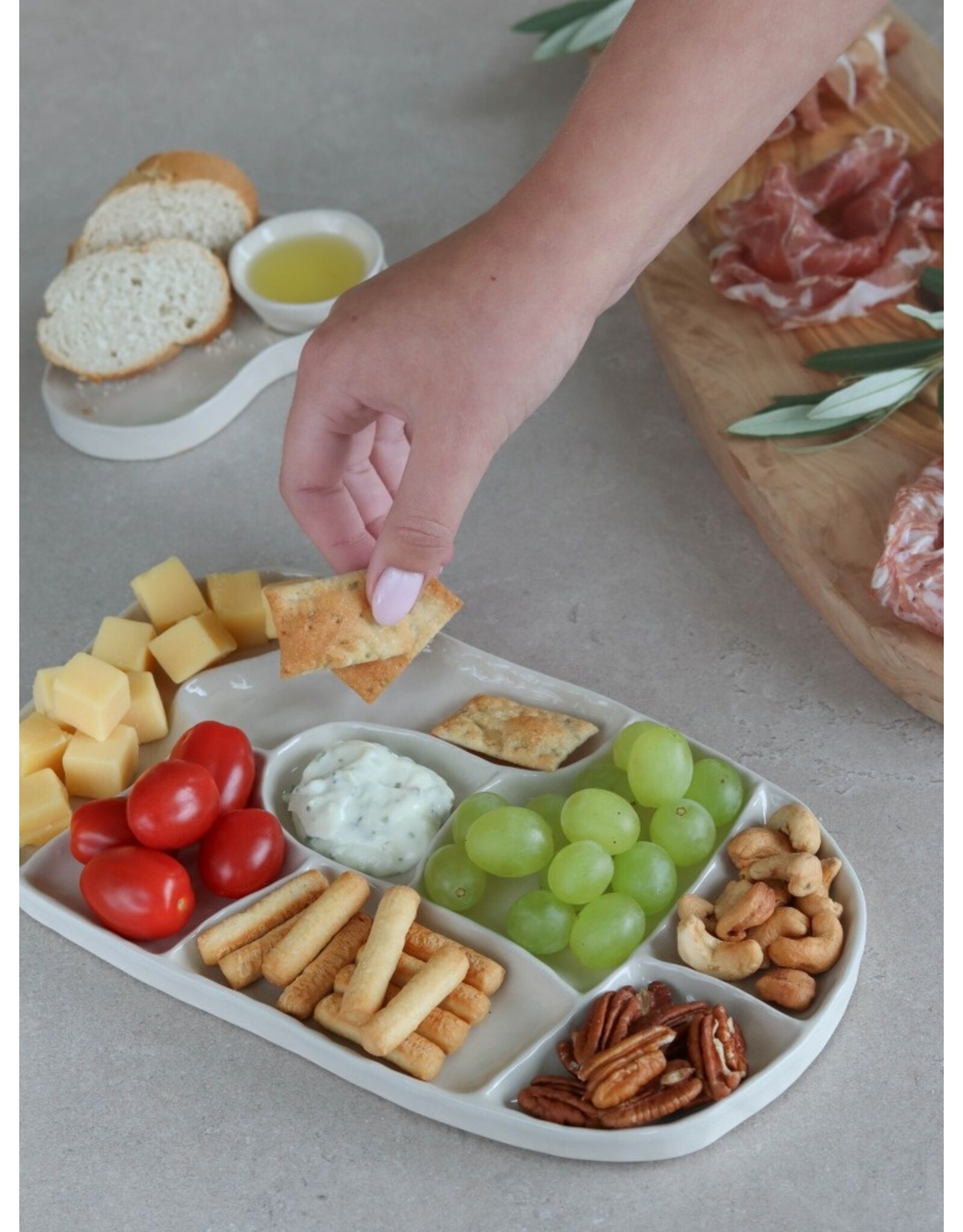 Serveerplank keramiek