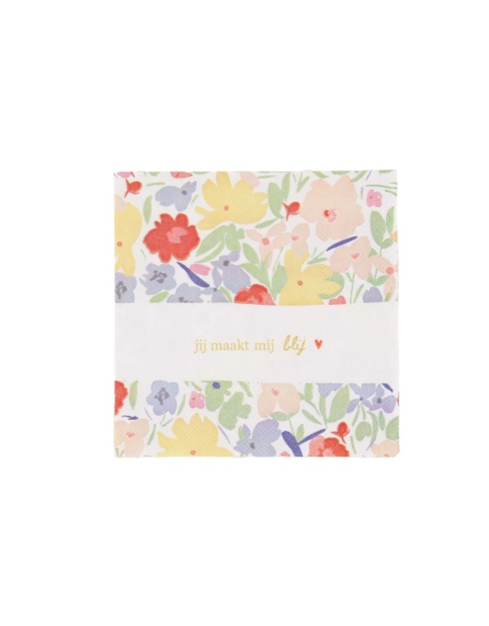 Servetten Jij maakt mij blij