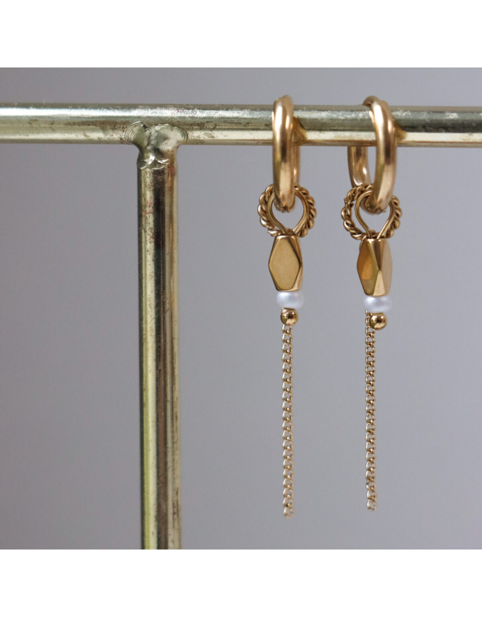 Oorring chain medusa 1 stuk