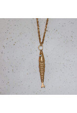 Ketting fish pearl