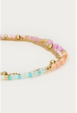 Armband driedubbel multi