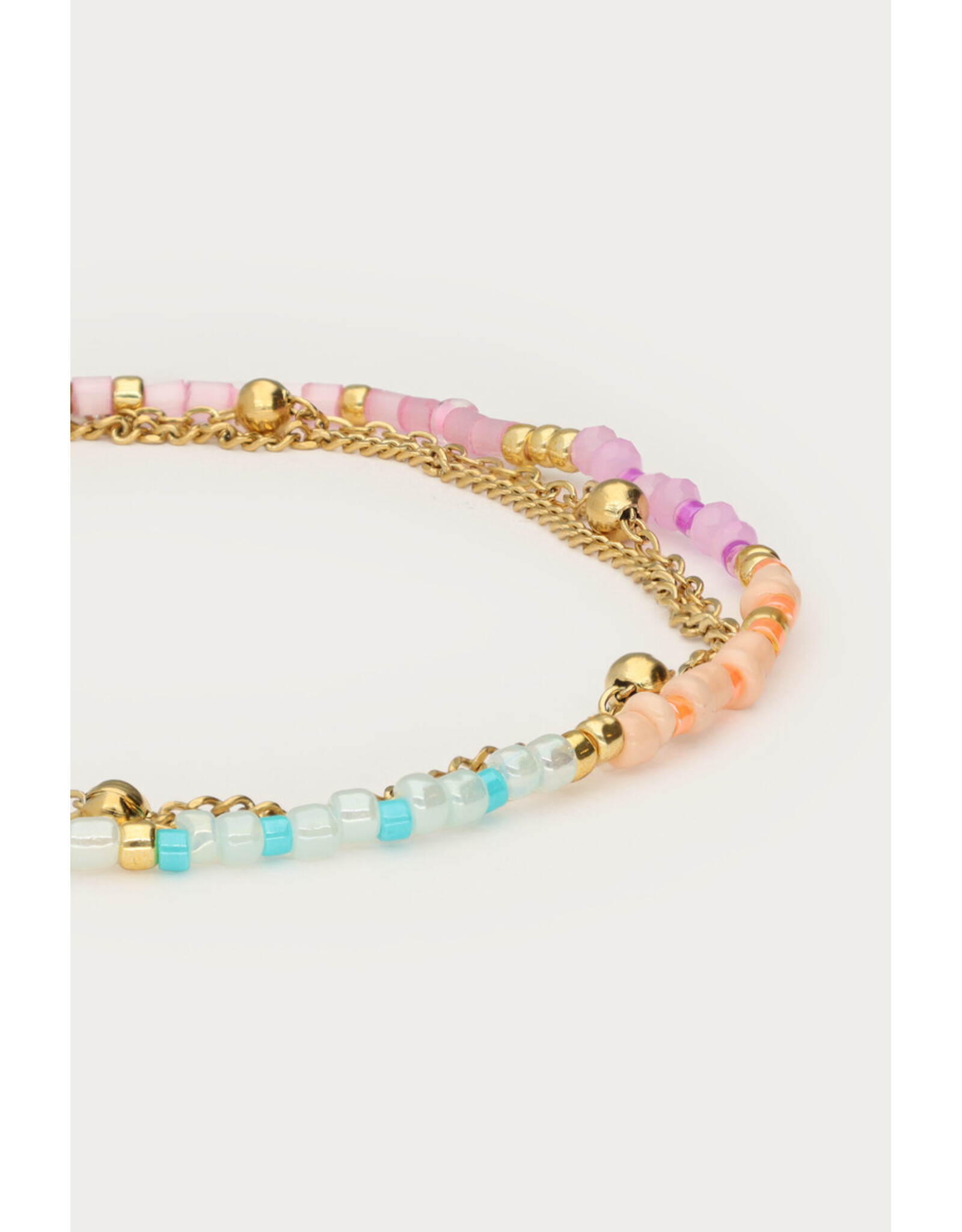 Armband driedubbel multi