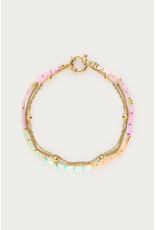 Armband driedubbel multi