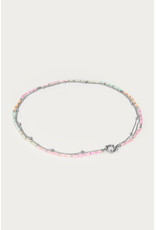 Ketting driedubbel multi zilver