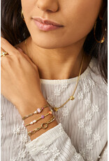 Armband driedubbel lichtgroen