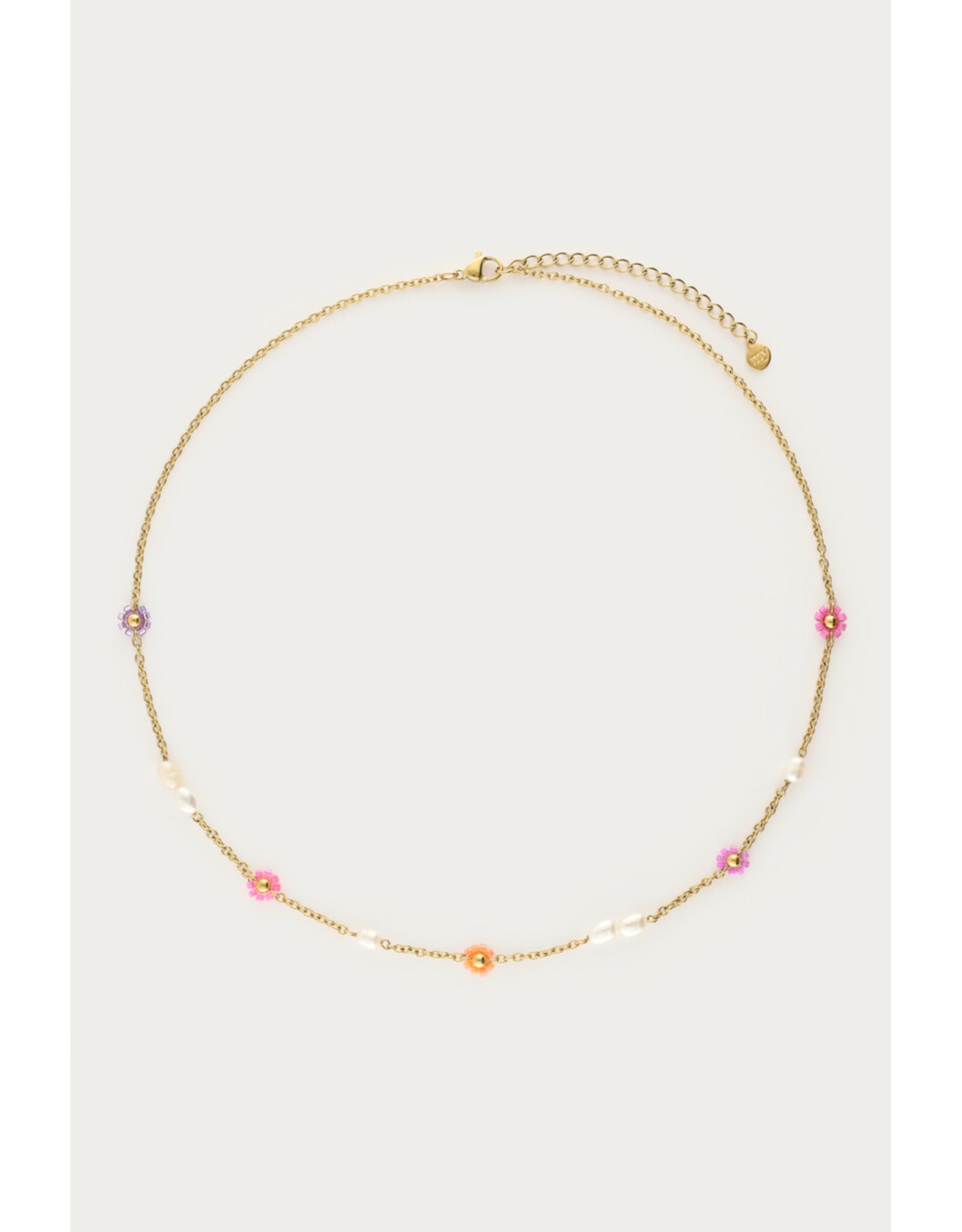 Ketting botanical bloemen