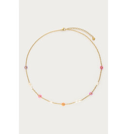 Ketting botanical bloemen