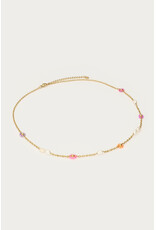 Ketting botanical bloemen