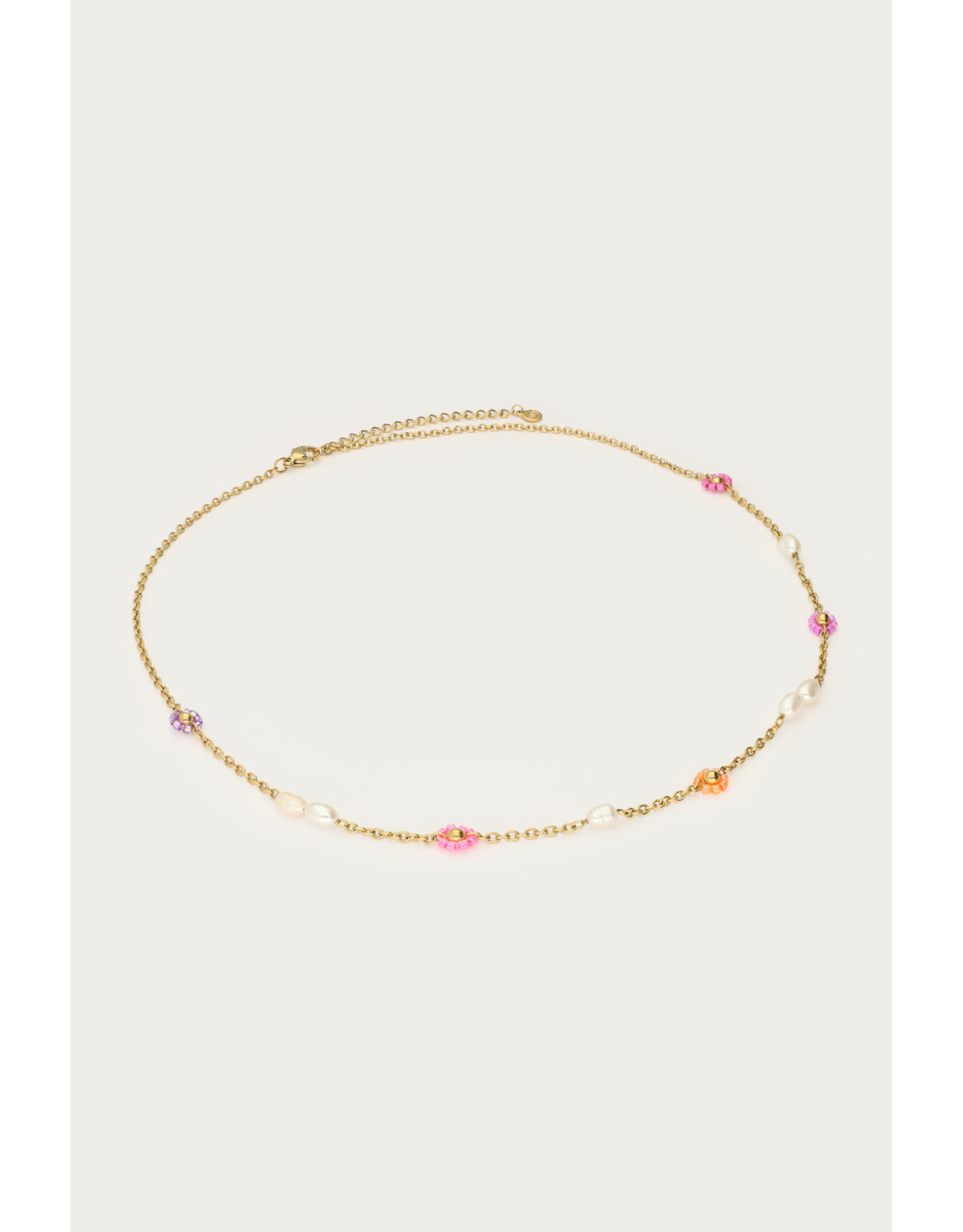 Ketting botanical bloemen