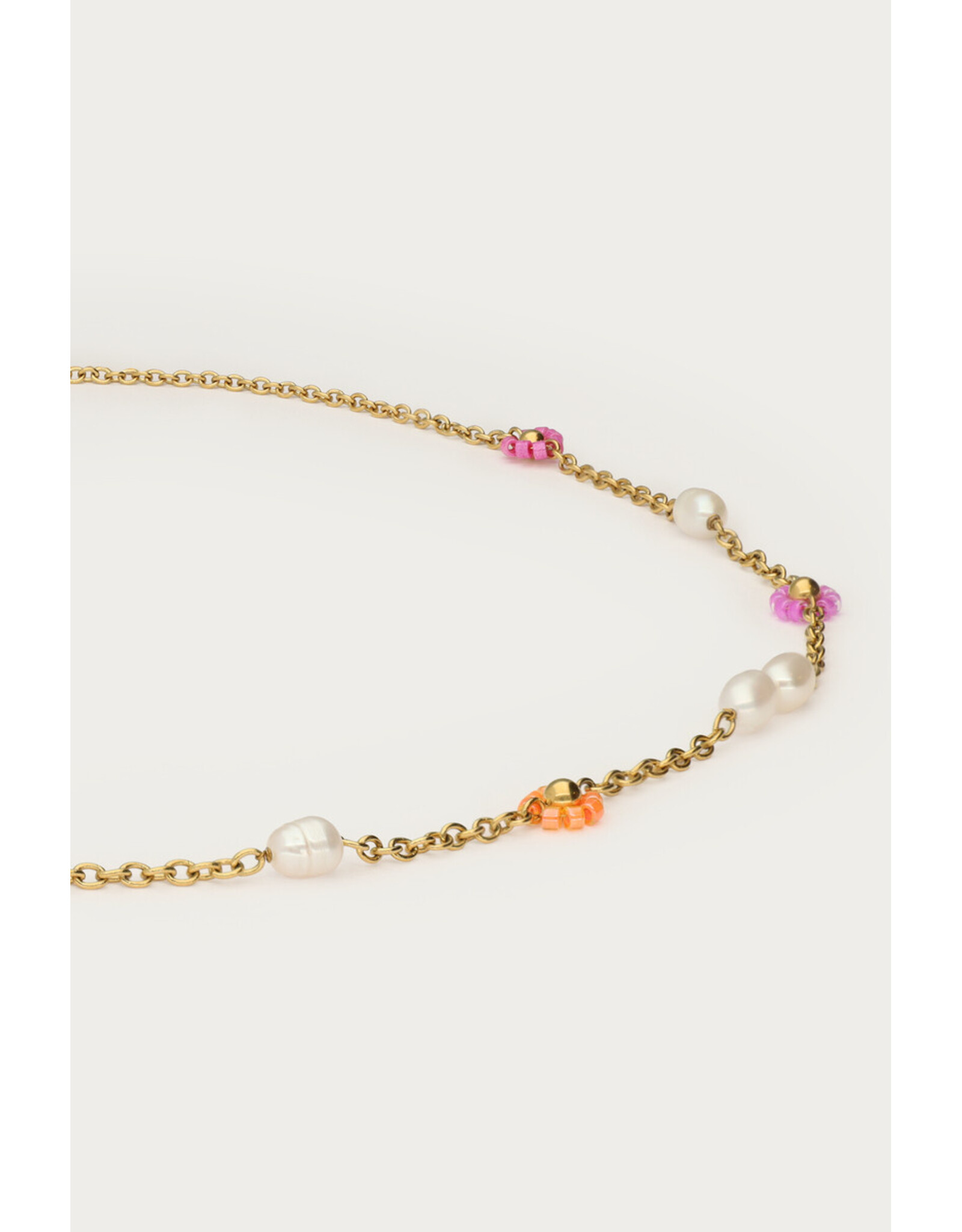 Ketting botanical bloemen