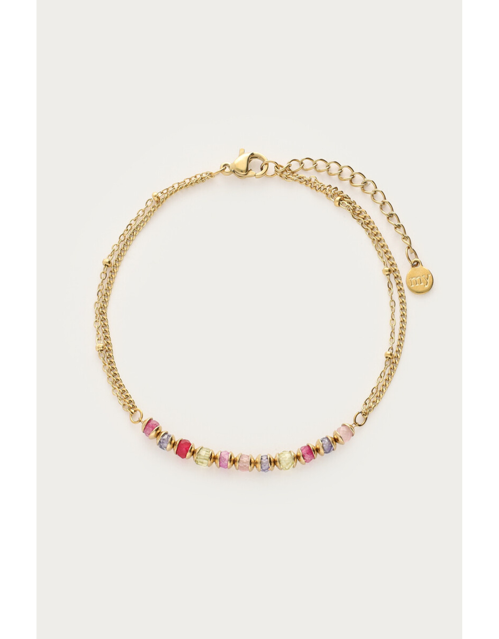 Armband kralen multi