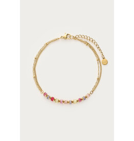 Armband kralen multi