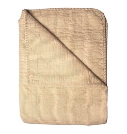 Quilt stripe mustard 220cm