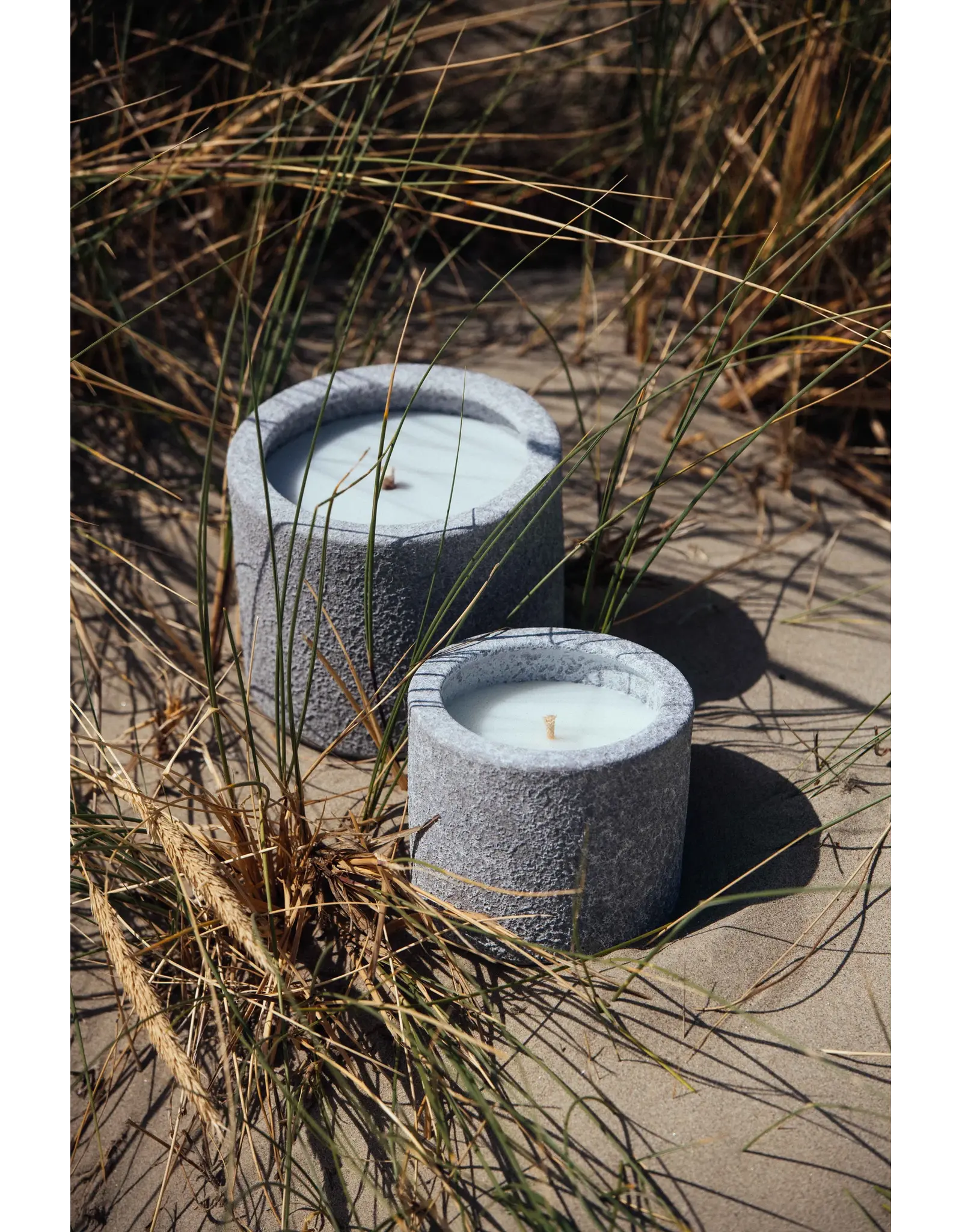 Buitenkaars Citronella Smokey grey Large