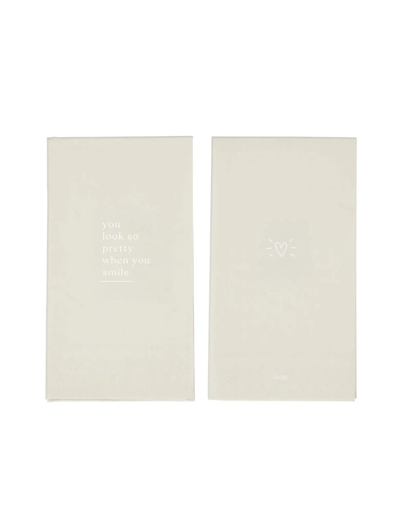 Servetten You look so pretty when you smile