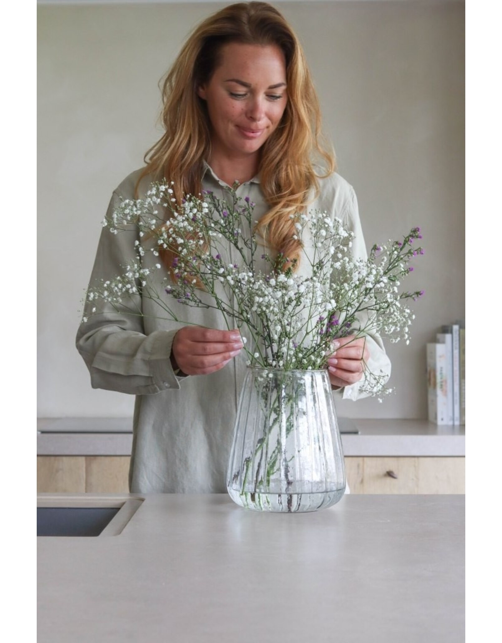 Lantaarn/Vaas glas L