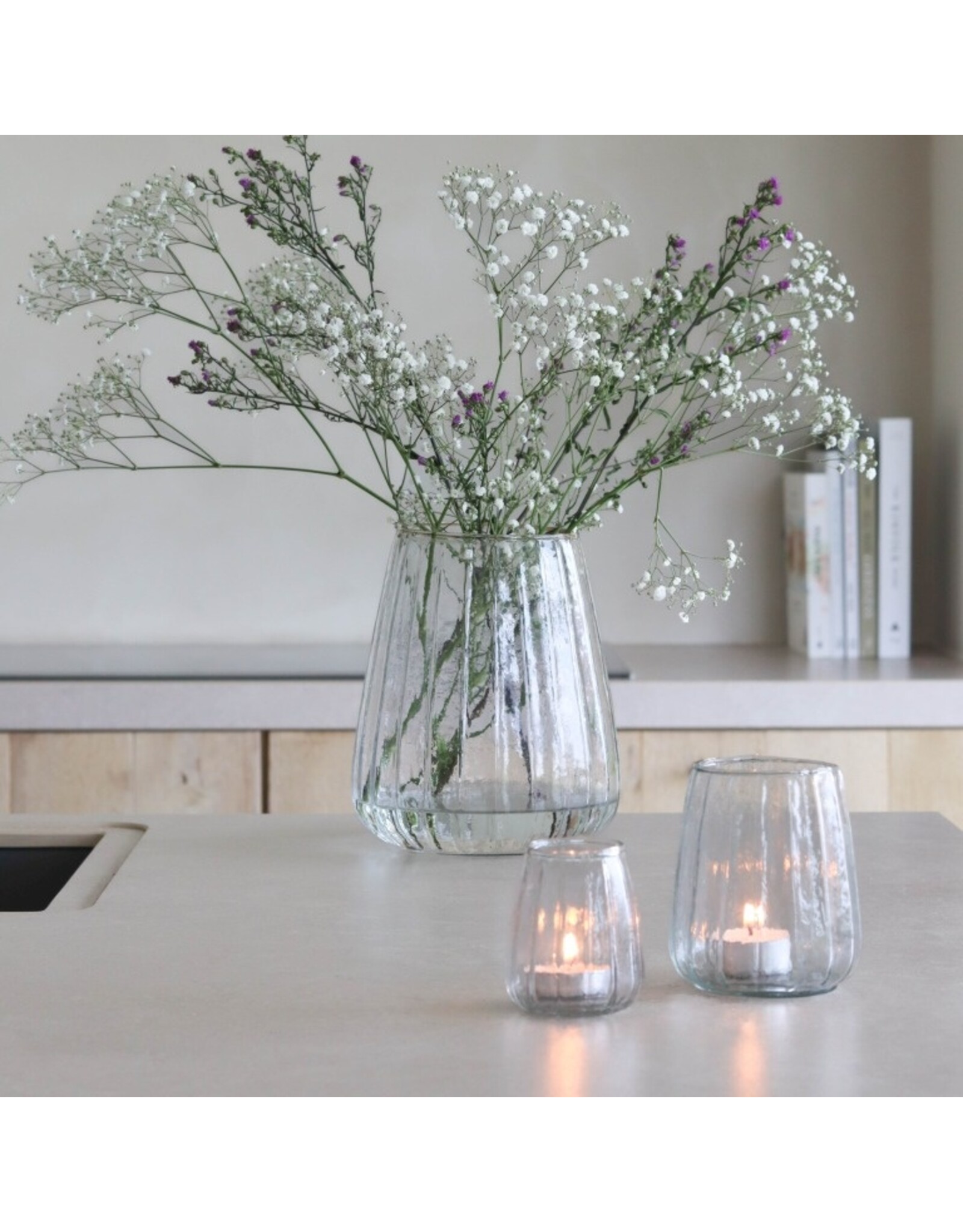 Lantaarn/Vaas glas L