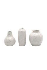 Set 3 vaasjes keramiek