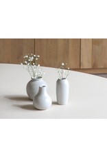 Set 3 vaasjes keramiek