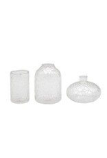 Set 3 vaasjes glas