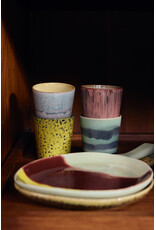 Set 4 Coffee mugs artistic