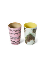 Set 2 Tea mugs baroque