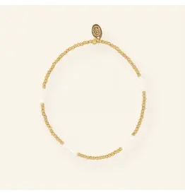 Armband double pearls mini