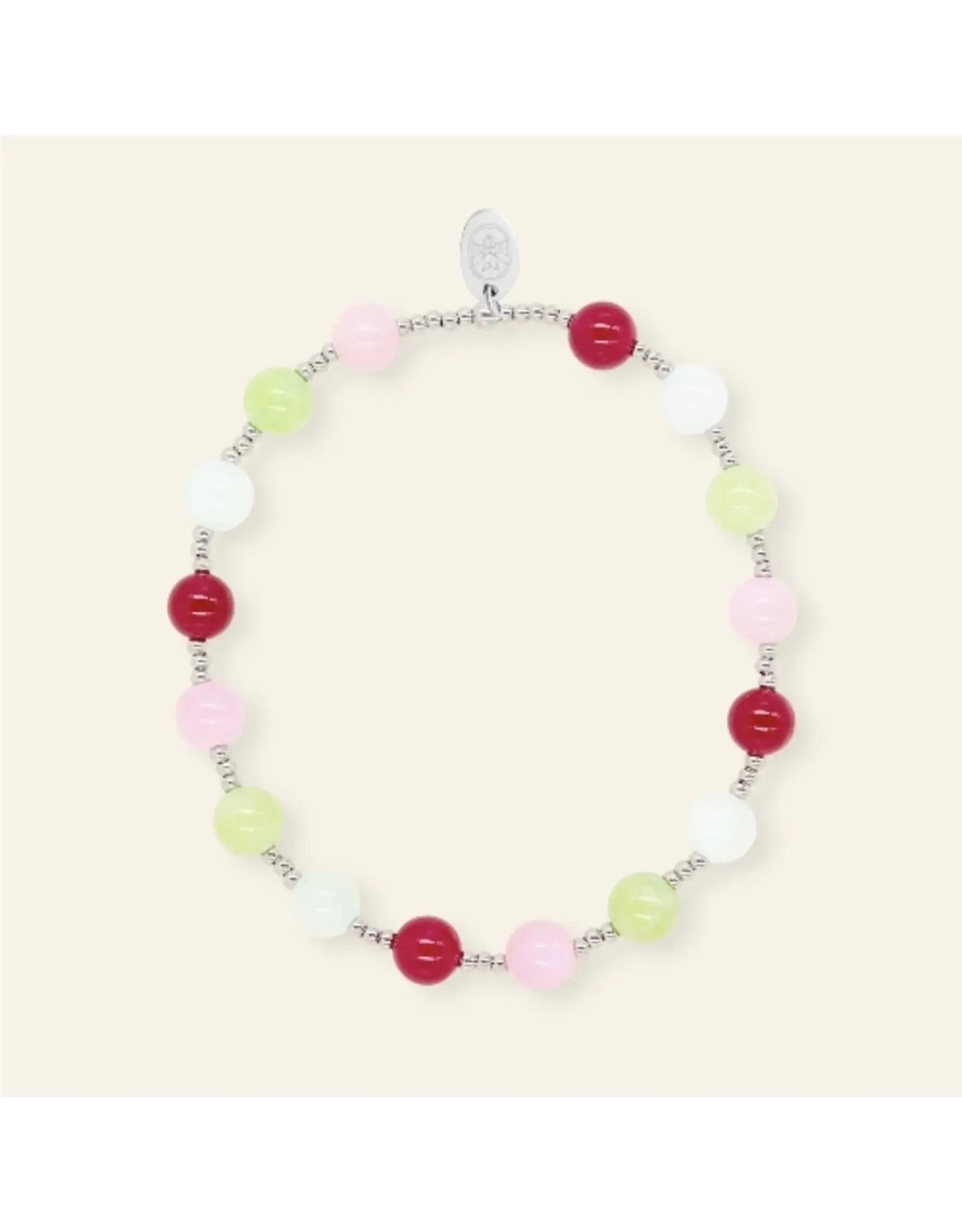 Armband bubble zilver