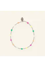 Armband summer gems zilver