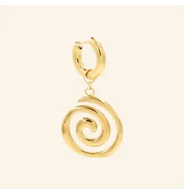 Oorringen swirl