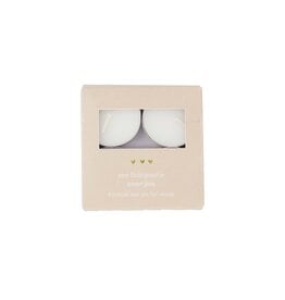 Set 8 theelichtjes Secret message