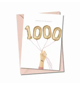 Wenskaart Moeder uut de duust