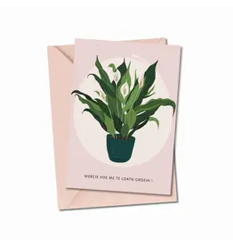 Wenskaart Mercie voe me te loatn groein