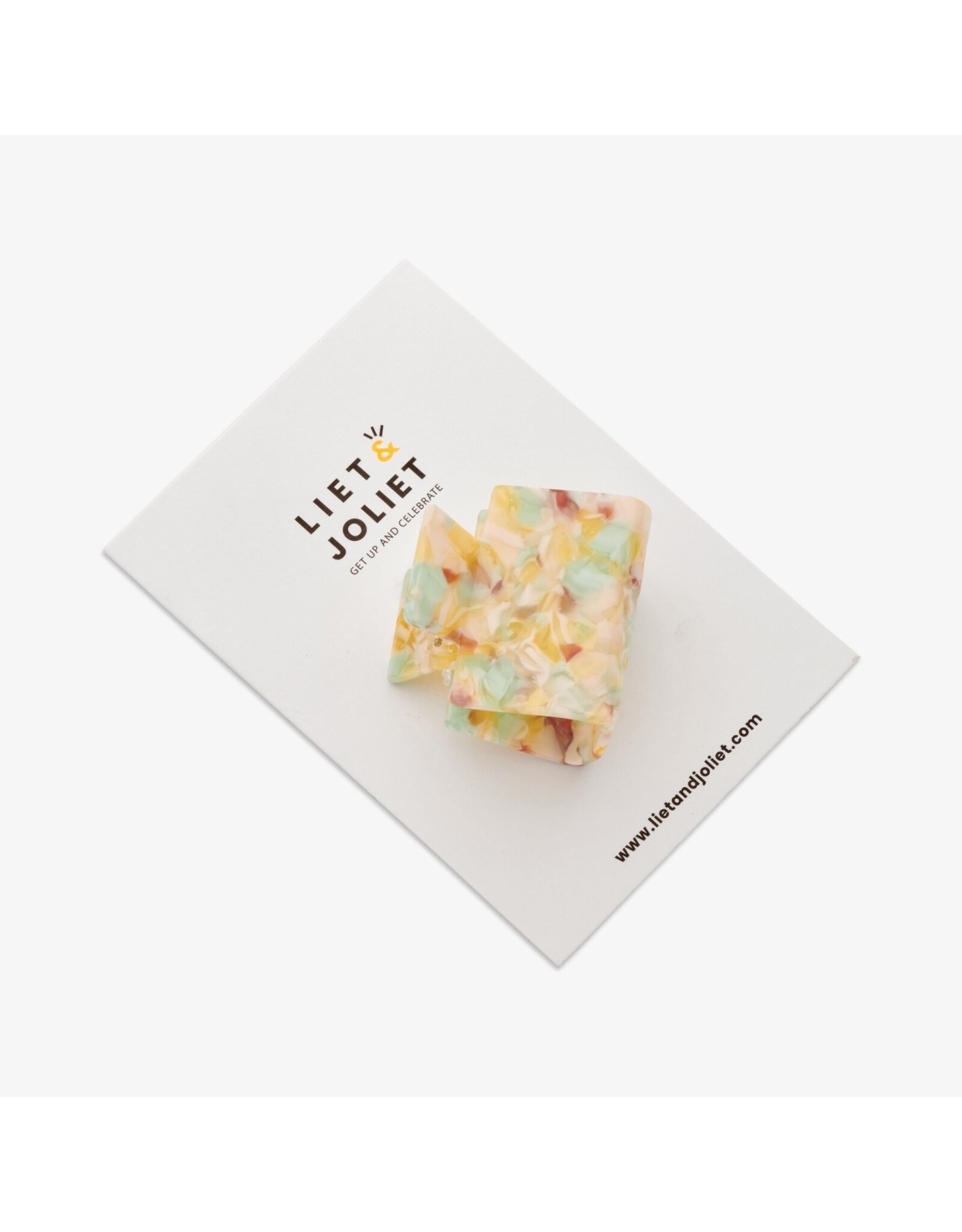 Haarspeld multi geel toe