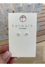 Oorstekers bloem zilver