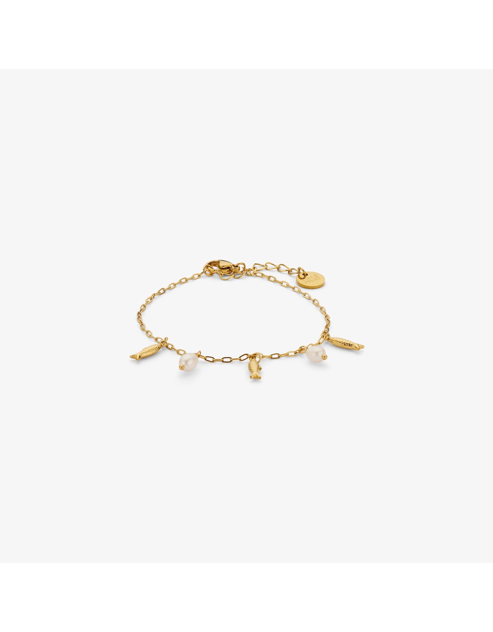 Armband fish + pearl