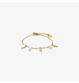 Armband fish + pearl