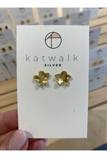 Oorstekers bloem goud