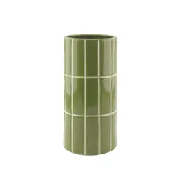 Vaas tegels groen
