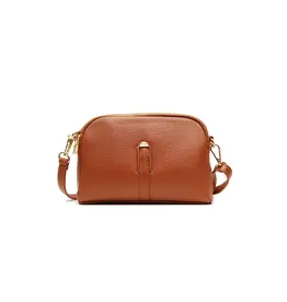 Handtas cognac lia