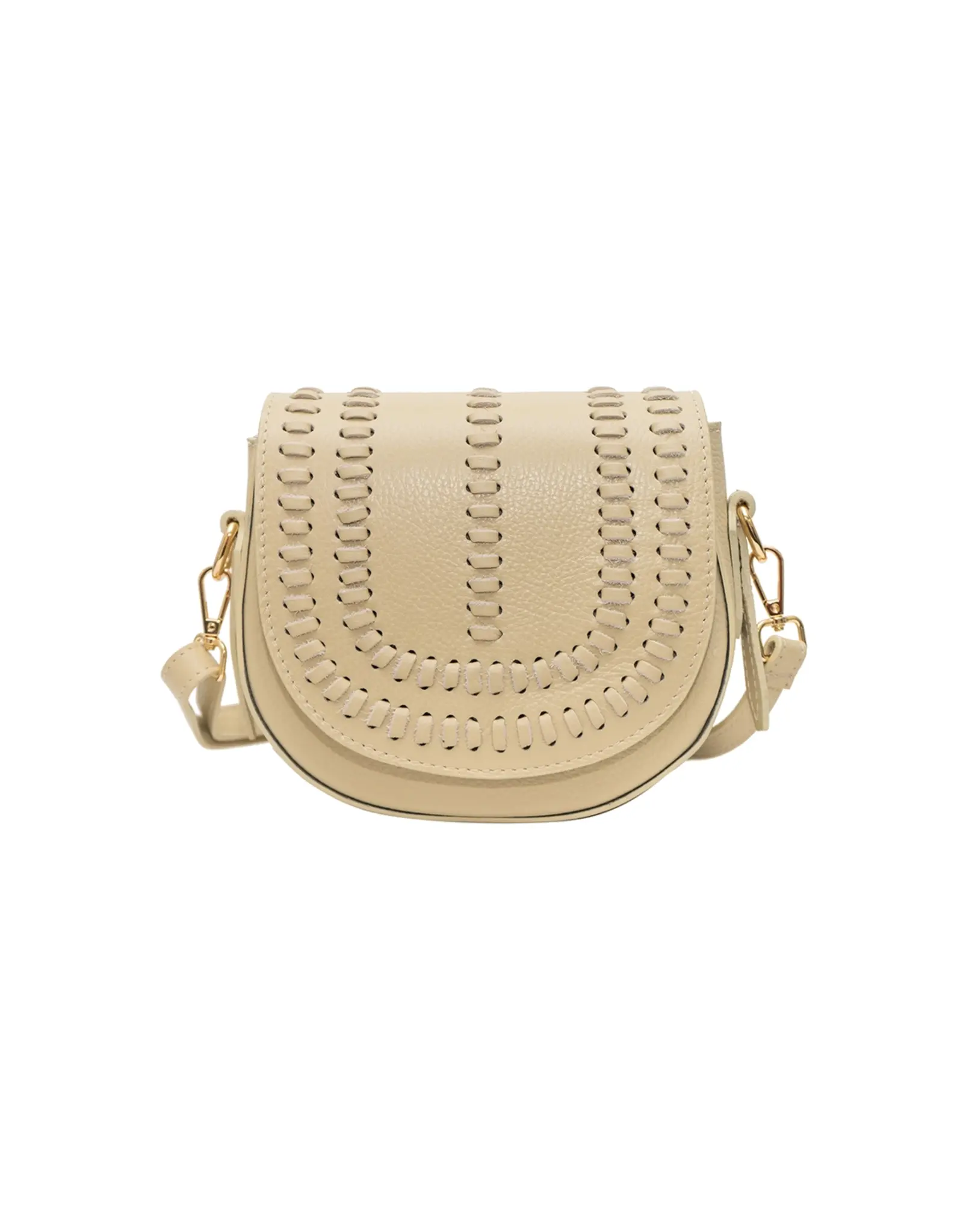 Crossbody beige detail