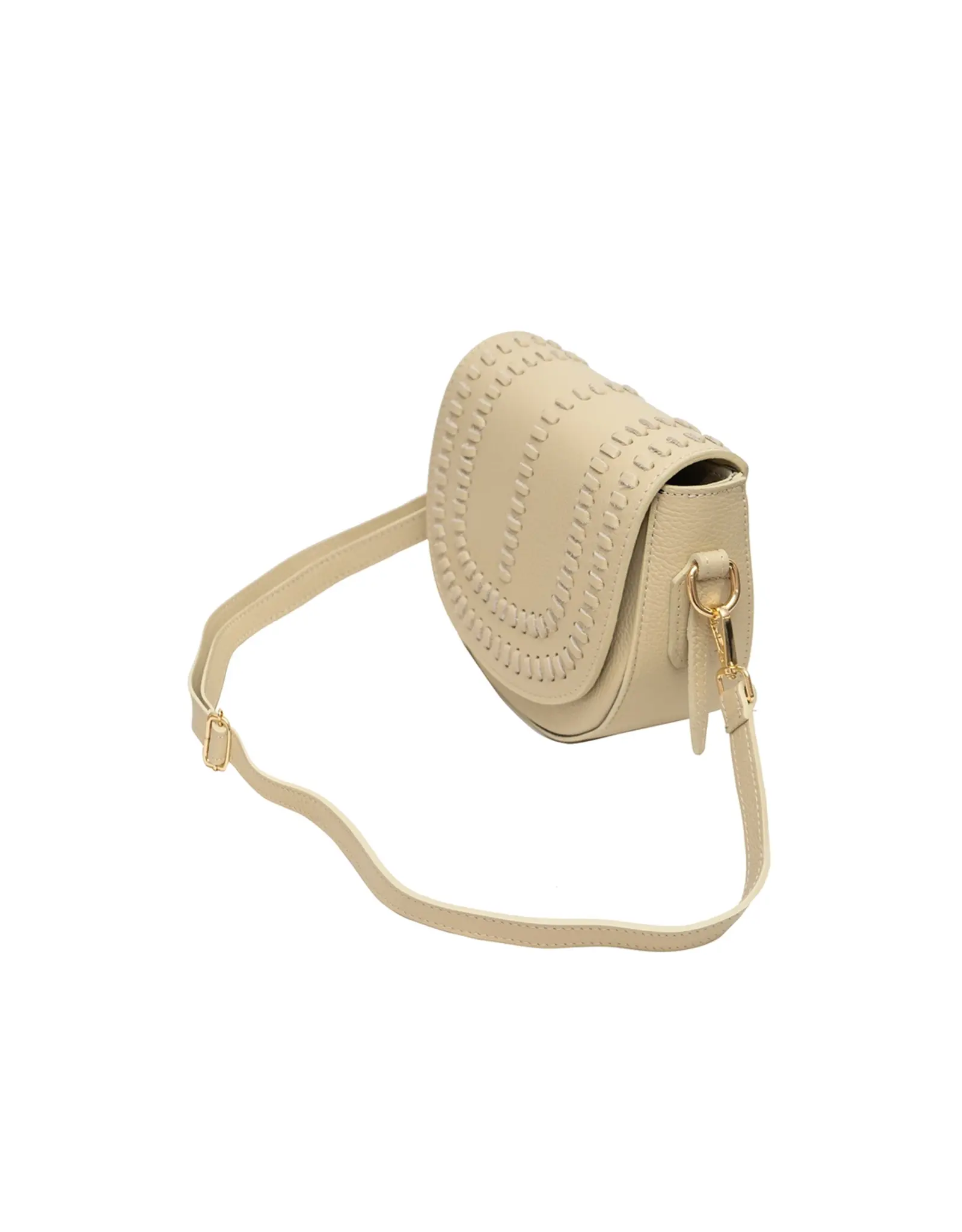 Crossbody beige detail