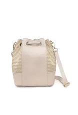 Tas raffia beige