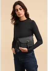 Schoudertas Fantine zwart